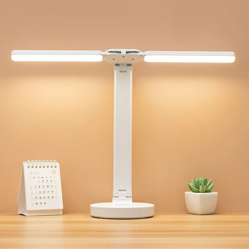 Luminária de Mesa LED Dobrável para Escritório