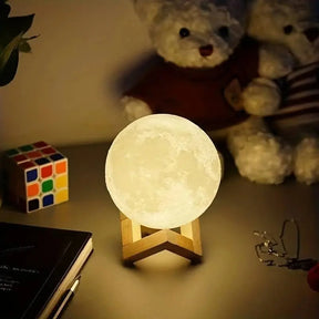 Luminária Lunar com Umidificador