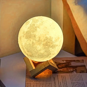 Luminária Lunar com Umidificador